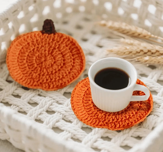 Pumpkin Cup Coasters (8 pcs)