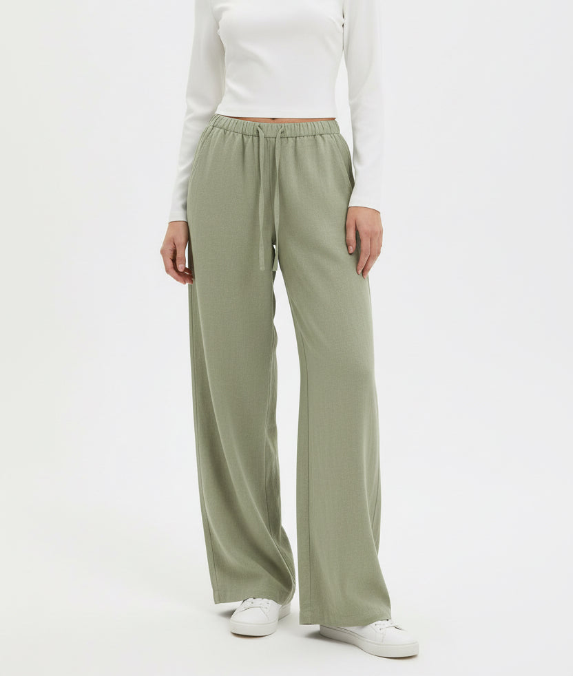 Cotton Linen Pants