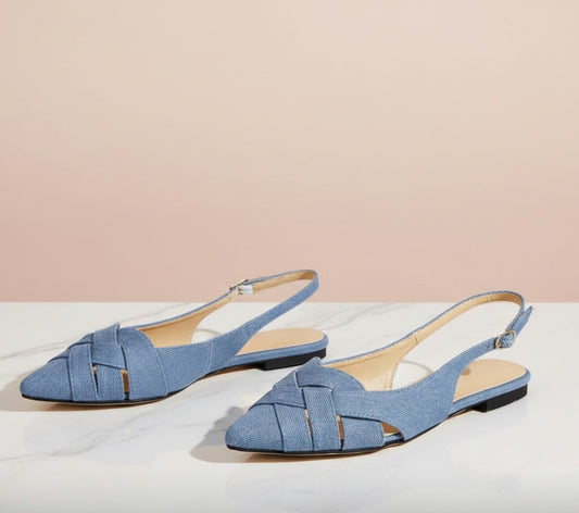 Denim Ballerina
