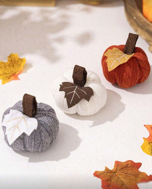 Mini Pumpkins (set of 3)