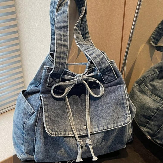 Denim Shoulder Bag