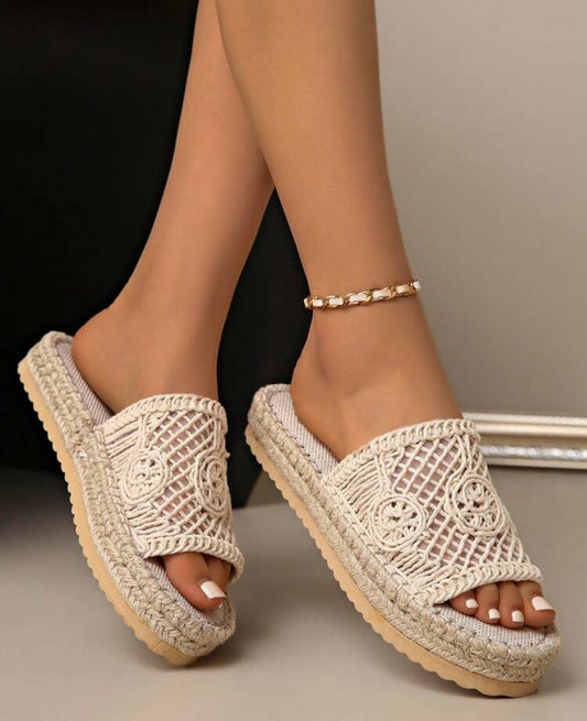 Straw Sandals