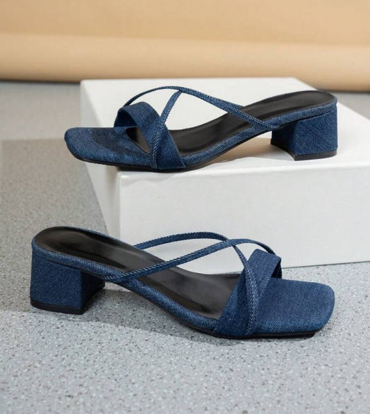 Denim Sandals