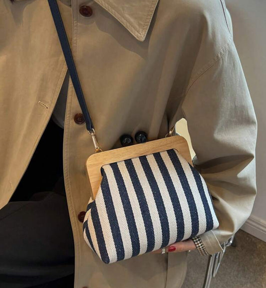 Striped Mini Bag