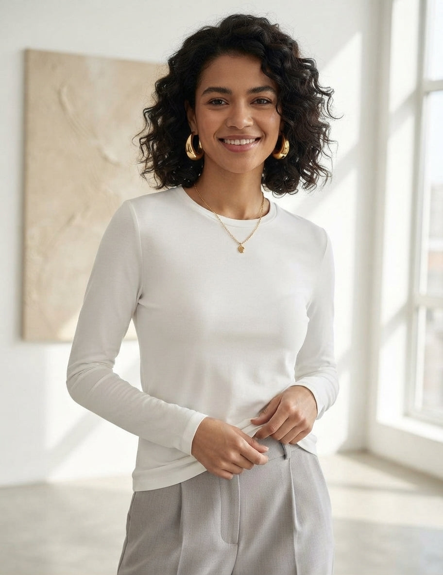 Cotton long sleeve