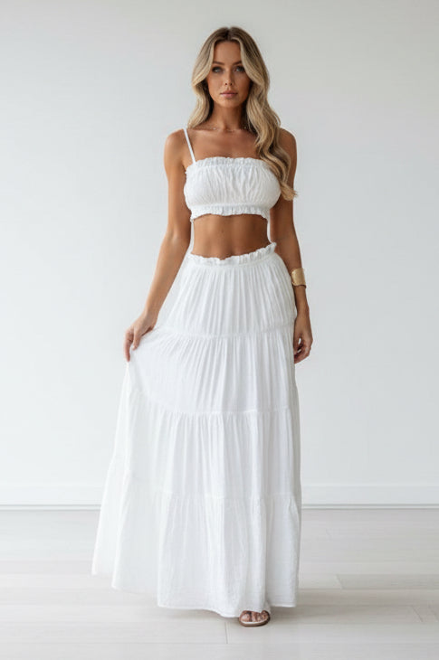 Crop & Skirt