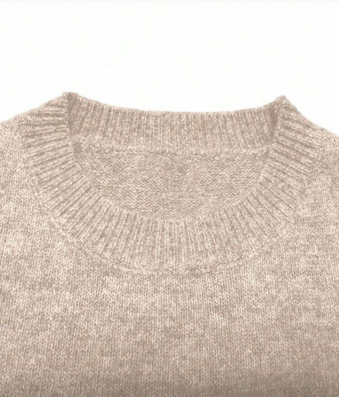 Knitted Skirt & Sweater Set