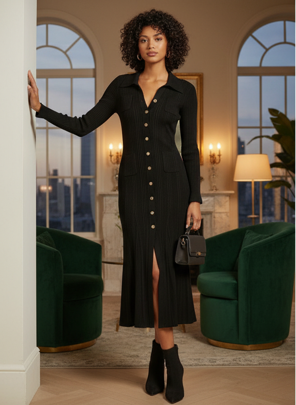 Long Knit Dress
