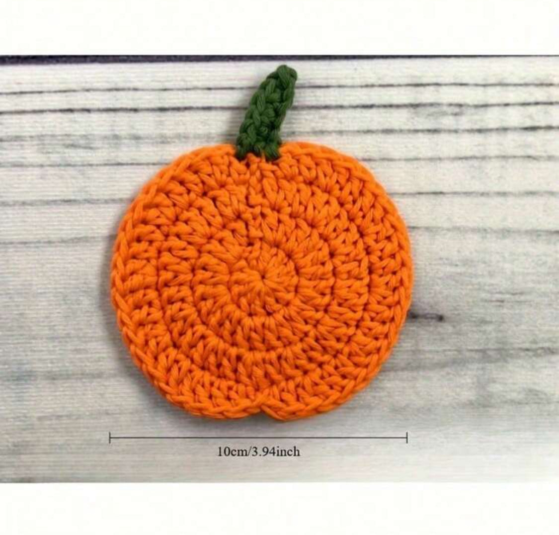 Pumpkin Cup Coasters (8 pcs)
