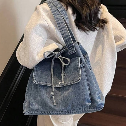 Denim Shoulder Bag