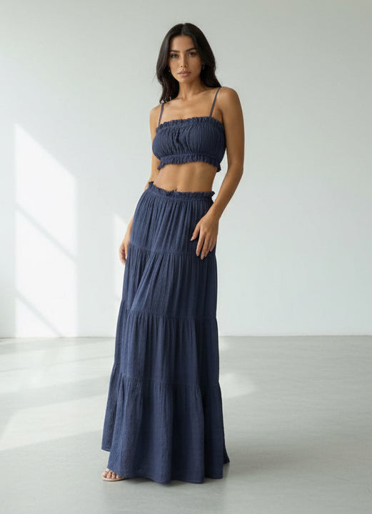 Crop & Skirt