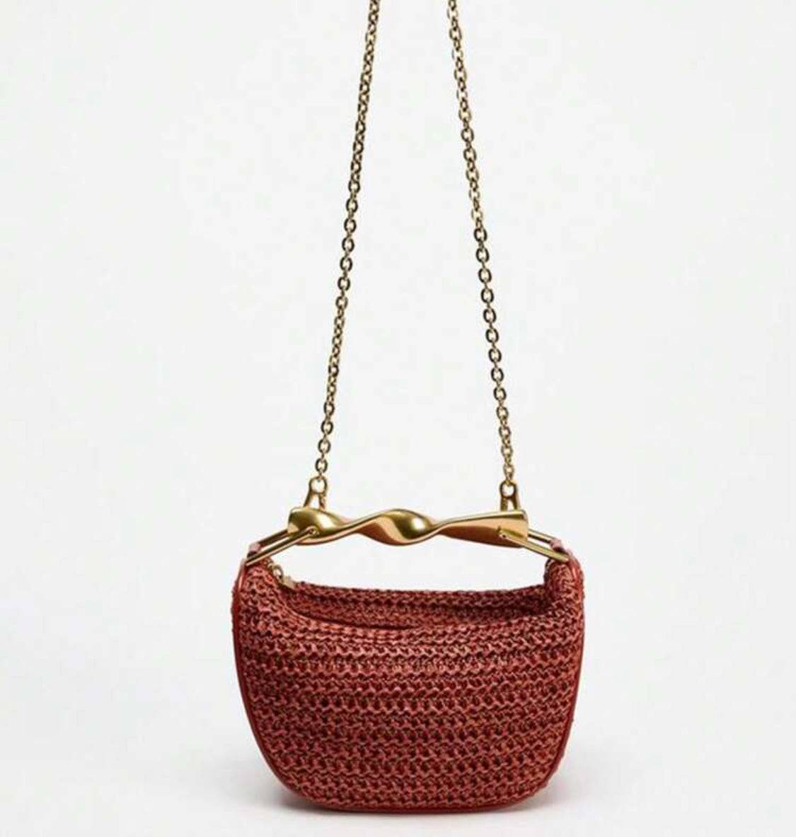 Metal Handle Summer Bag