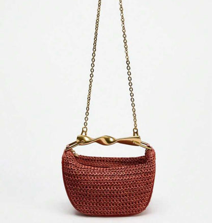 Metal Handle Summer Bag