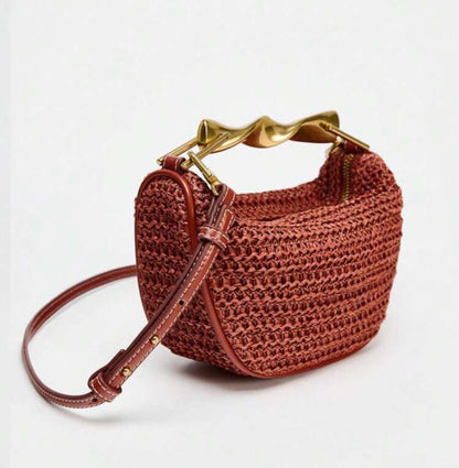 Metal Handle Summer Bag