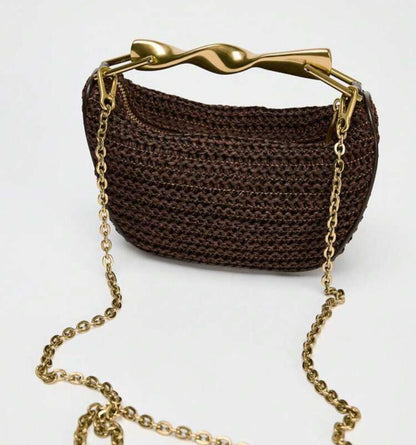 Metal Handle Summer Bag