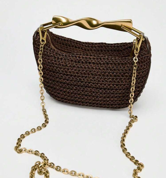 Metal Handle Summer Bag