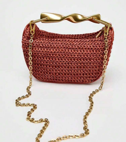 Metal Handle Summer Bag