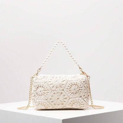 Knitted Crochet Bag