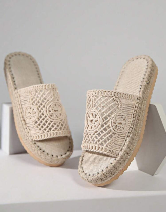 Straw Sandals