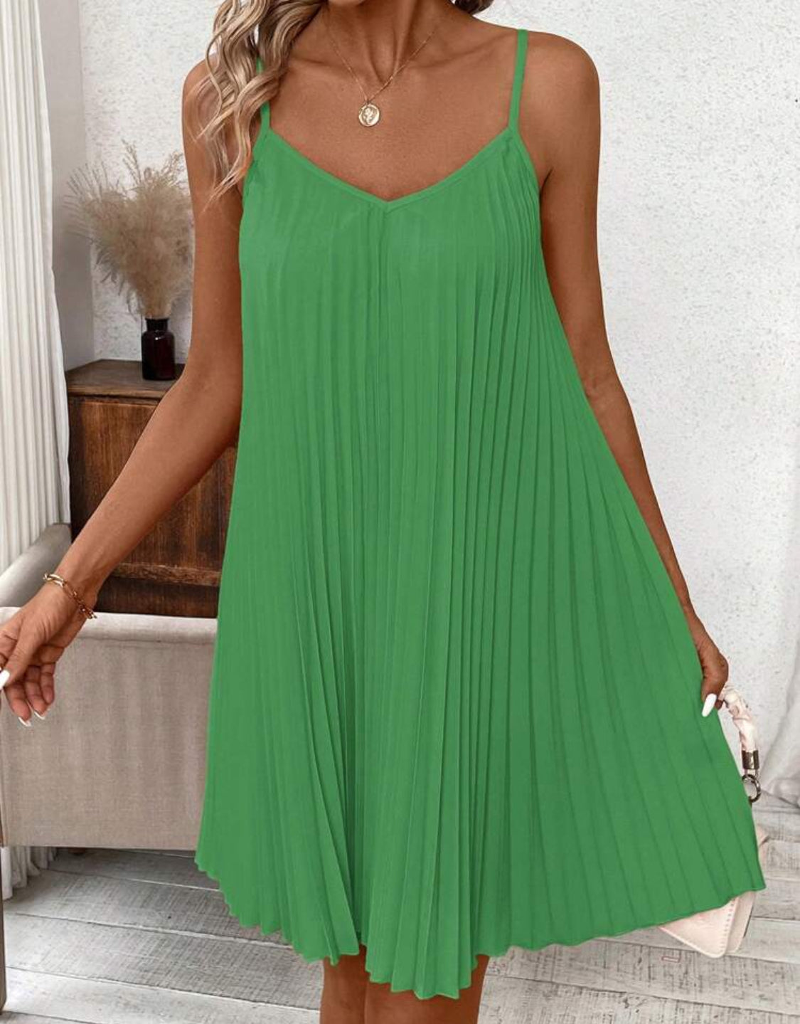 Pleated Dress