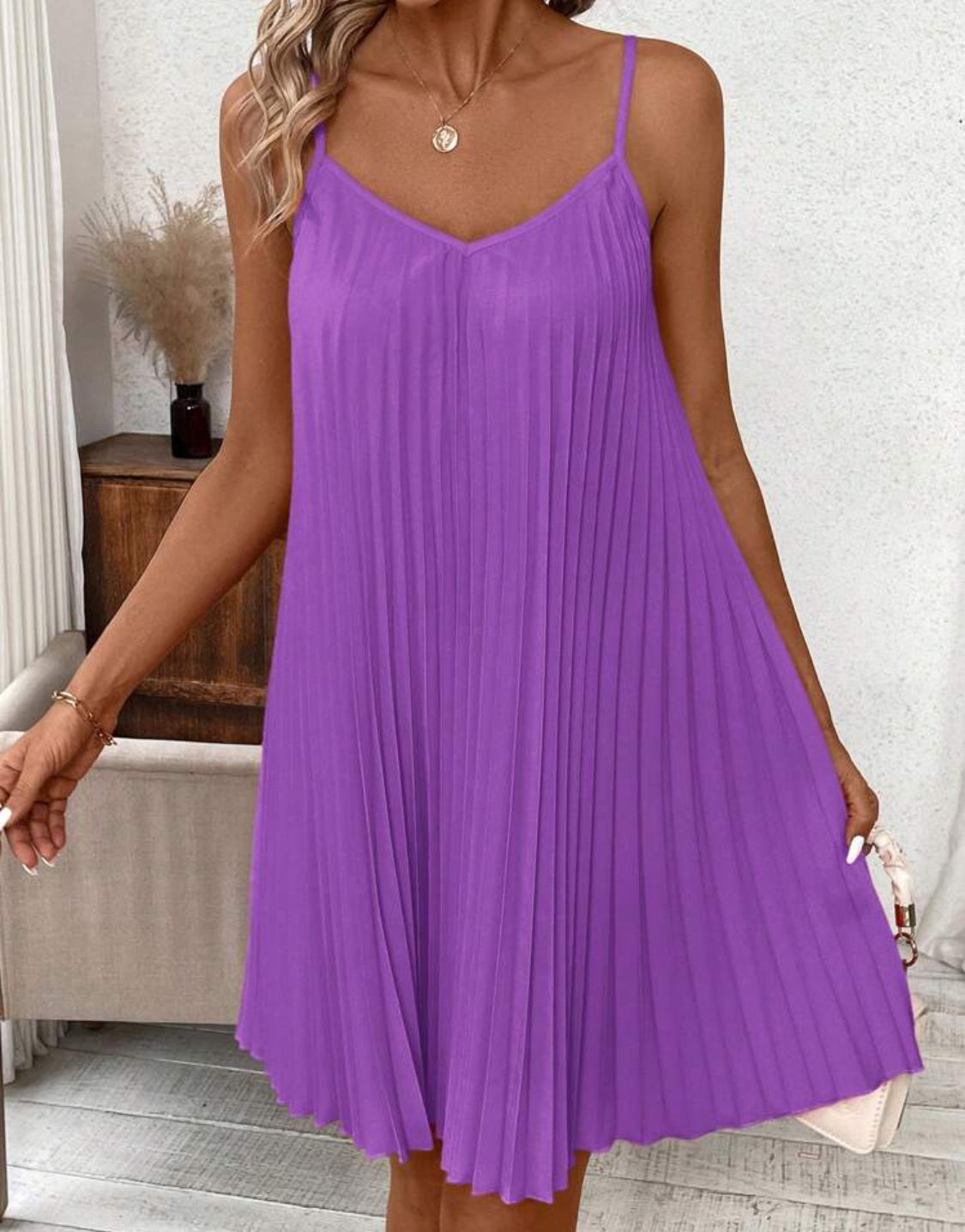 Pleated Dress