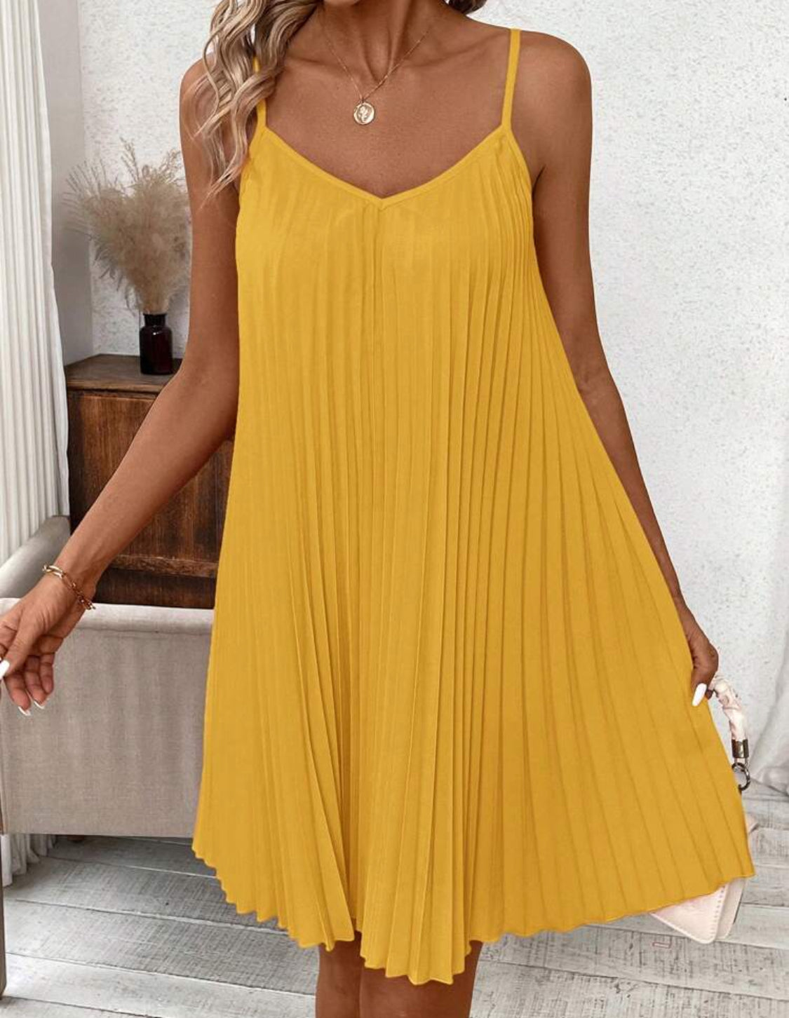 Pleated Dress