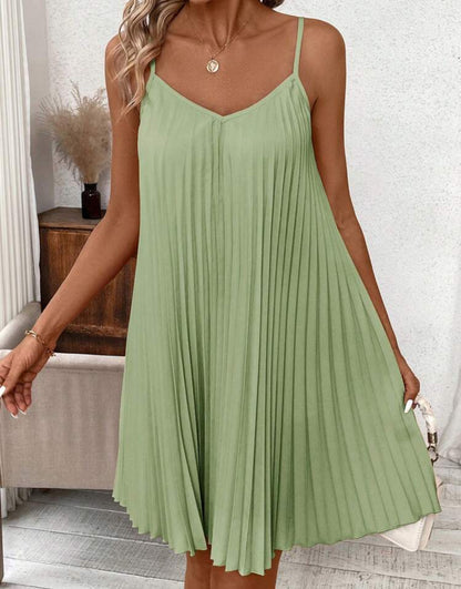 Pleated Dress