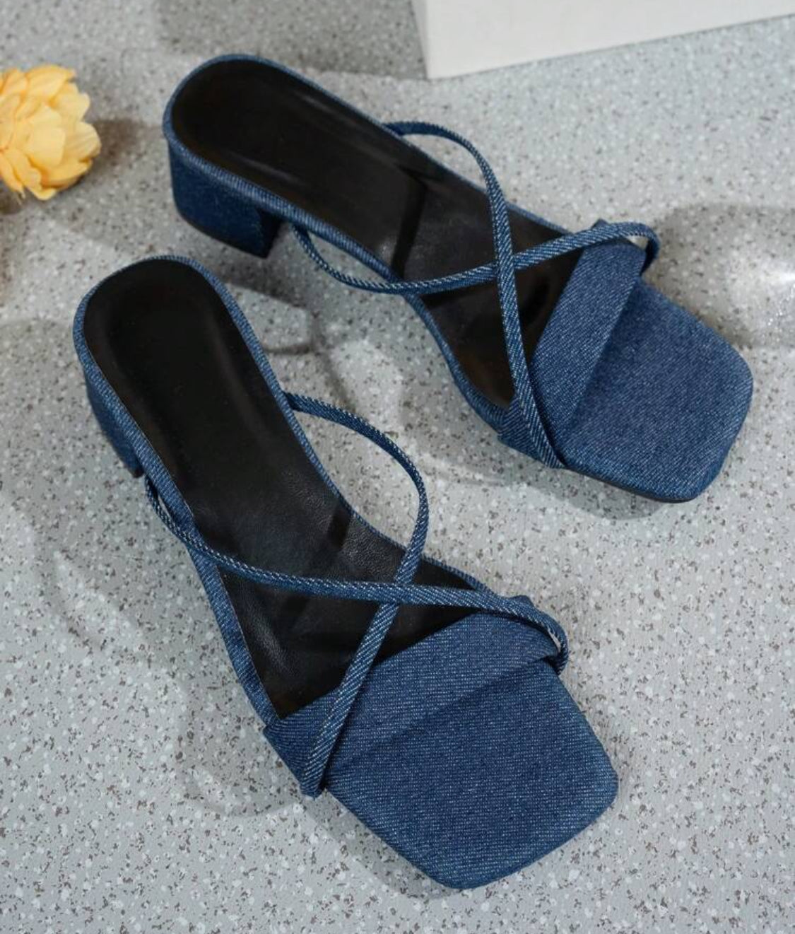 Denim Sandals