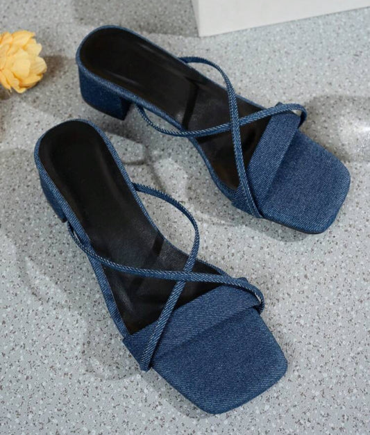 Denim Sandals