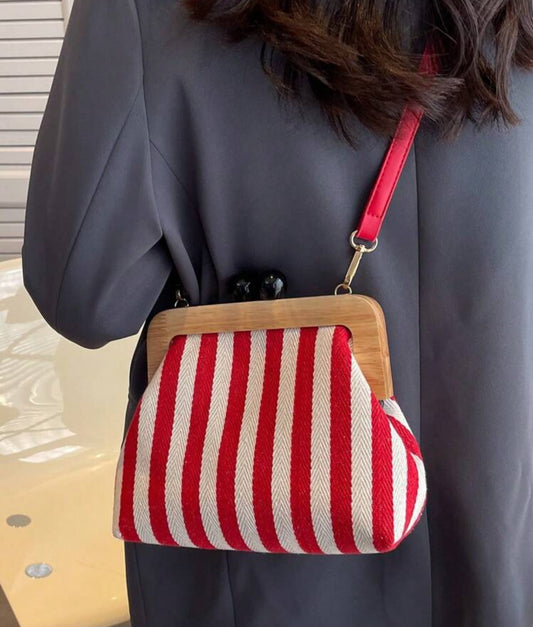 Striped Mini Bag