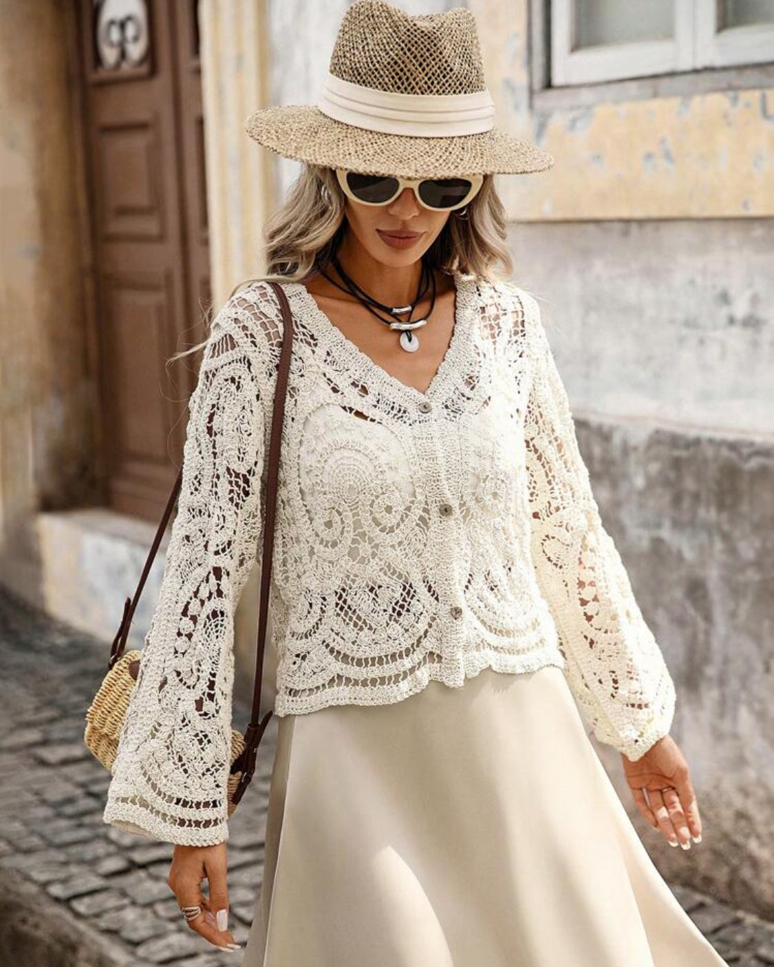 V-neck Cardigan